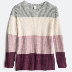 Cotton Emporium Kaliyah Colorblock Pullover